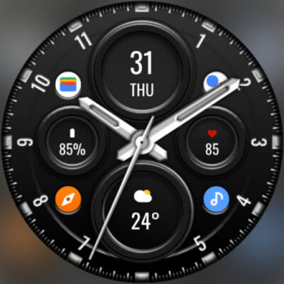 DADAM87: Hybrid Watch Face Android Screenshot