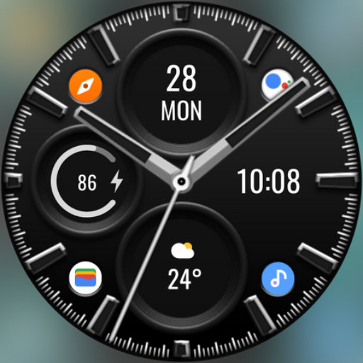DADAM88: Pro Hybrid Watch Face Android Screenshot