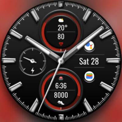 DADAM95: Stylish Analog Watch Android Screenshot