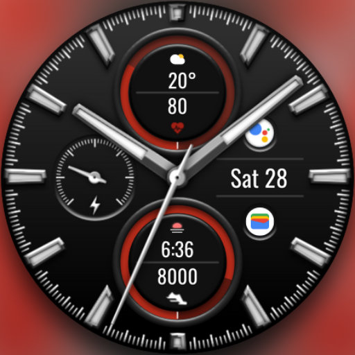 DADAM95: Stylish Analog Watch Android Screenshot