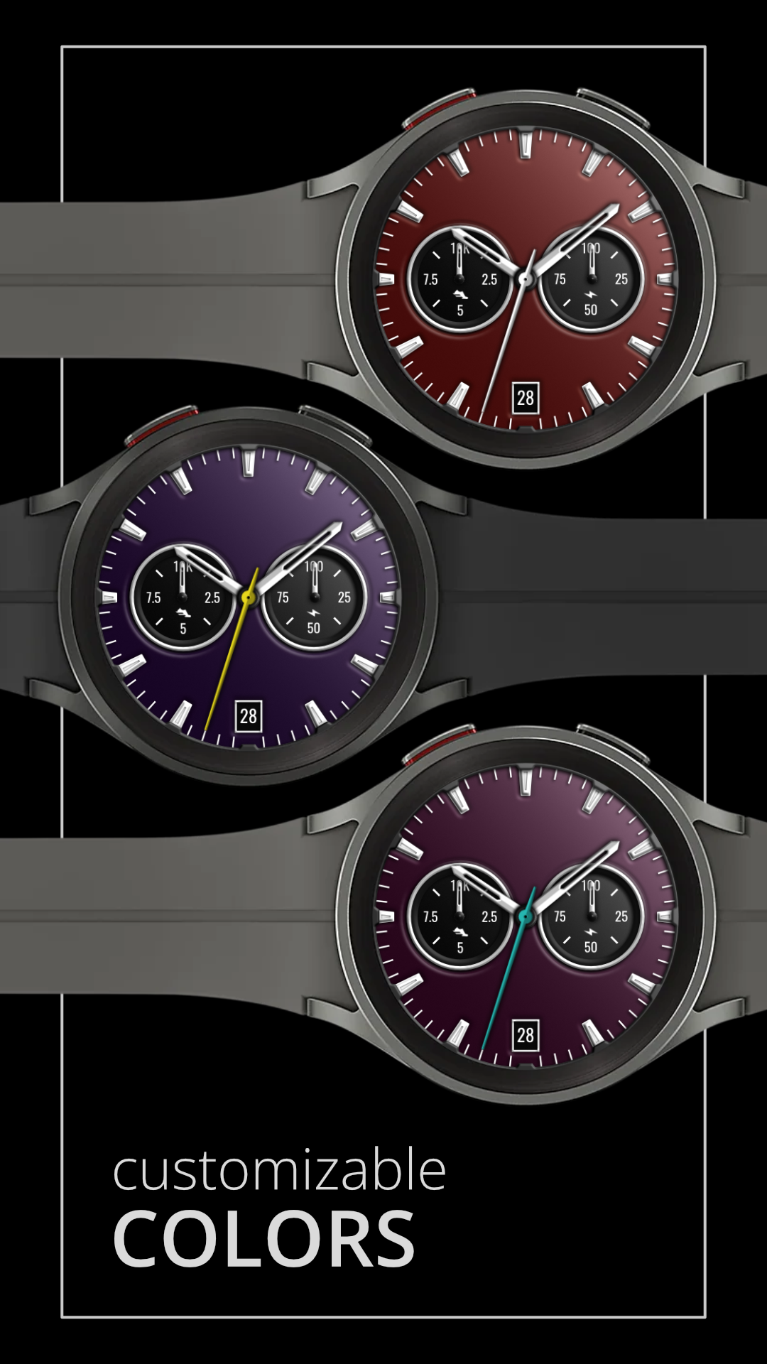DADAM99: Classic Analog Watch Android Screenshot 4