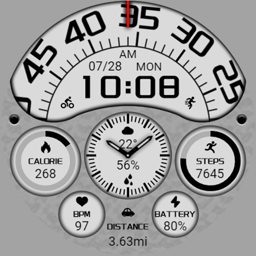 【Dynamic】Big Digit Turntable Android Screenshot