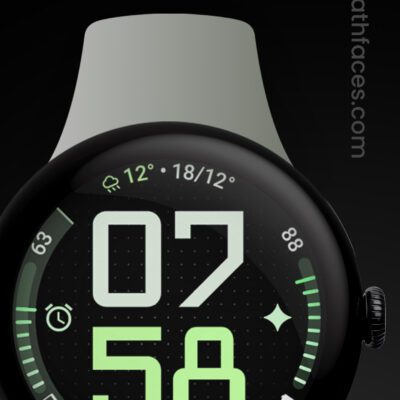Eccentric Watch Face Android Screenshot 2