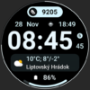 Glance X: Watch face Android Screenshot