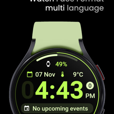 Glance X: Watch face Android Screenshot 4