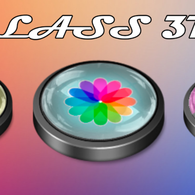 Glass 3D Icon Pack Android Screenshot 2