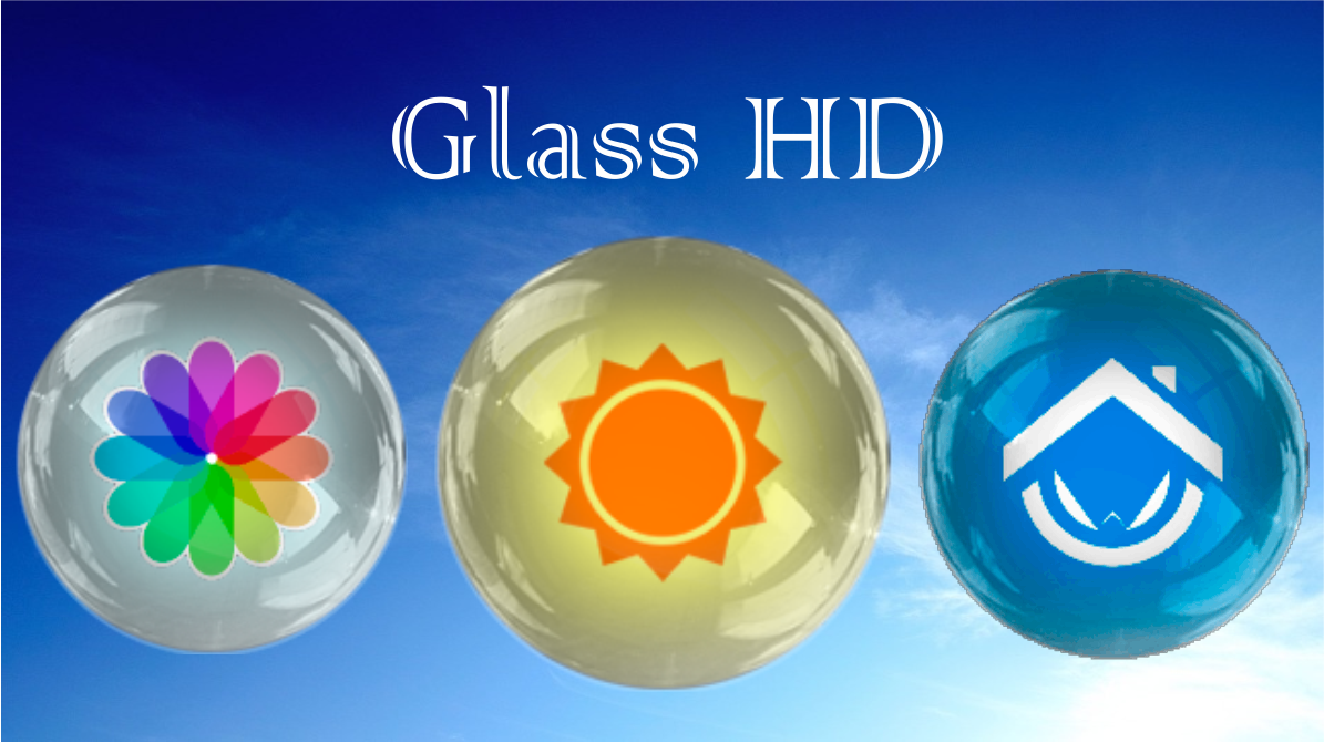 Glass HD - Icon Pack Android Screenshot 2