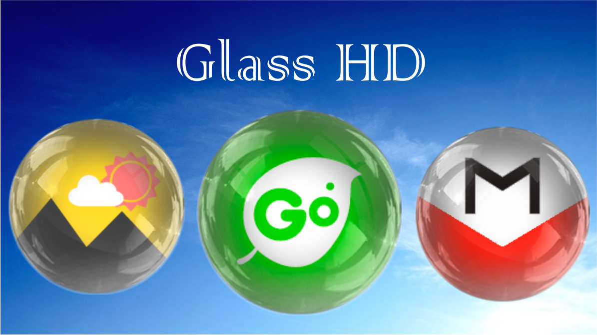 Glass HD - Icon Pack Android Screenshot 4