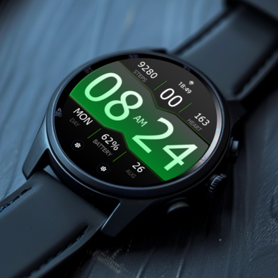Key WF35 Digital Watch Face Android Screenshot 4
