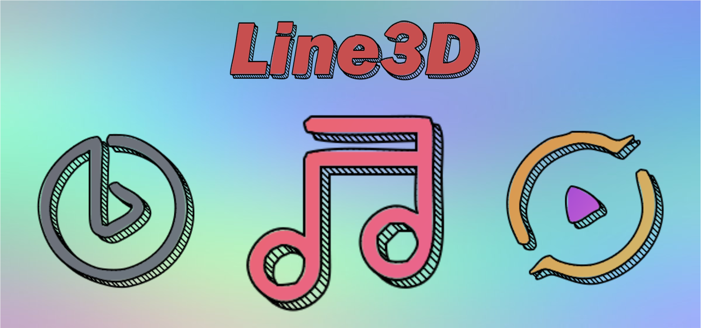 Line3D - Icon Pack Android Screenshot 4