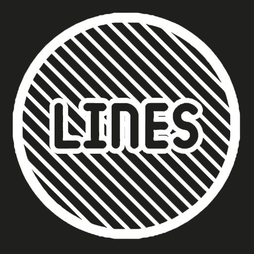 Lines Circle - White Icon Pack Android Screenshot