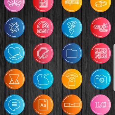 Lumbre - Icon Pack Android Screenshot 4