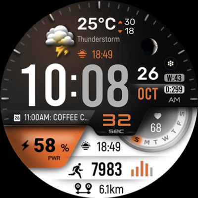 ML2U 328 Watch Face Android Screenshot