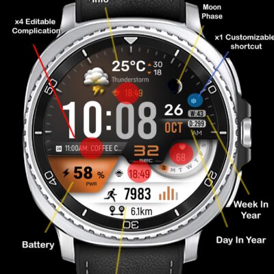 ML2U 328 Watch Face Android Screenshot 3