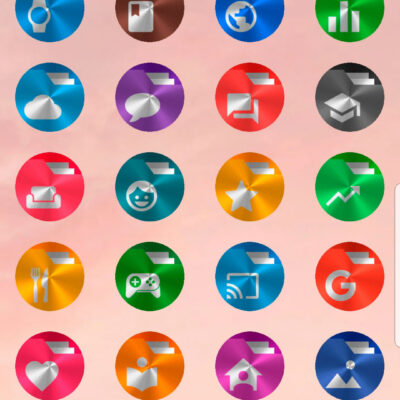 Metal Circle - Icon Pack Android Screenshot 4