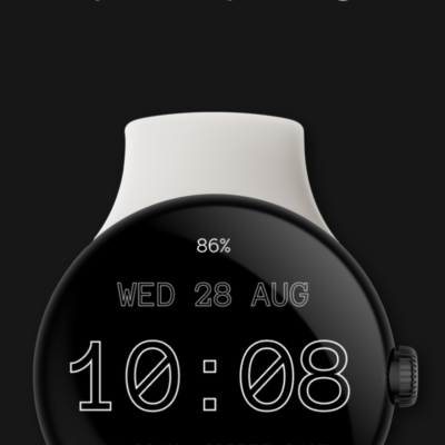 Minimal Watch Face 2 Android Screenshot 2
