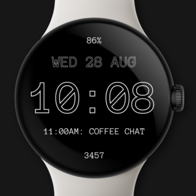 Minimal Watch Face 2 Android Screenshot 3