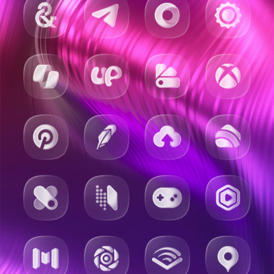 One UI Glass Icon Pack Android Screenshot 3