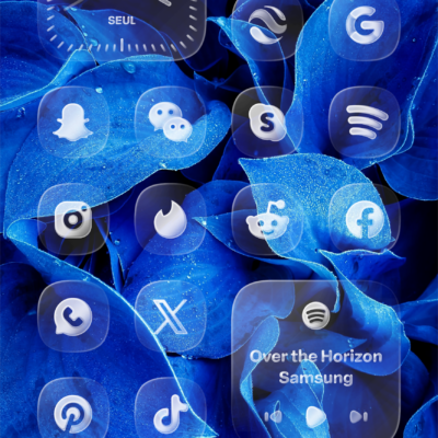 One UI Glass Icon Pack Android Screenshot 4
