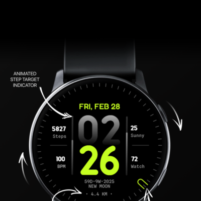Orbit Watch Face Android Screenshot 4