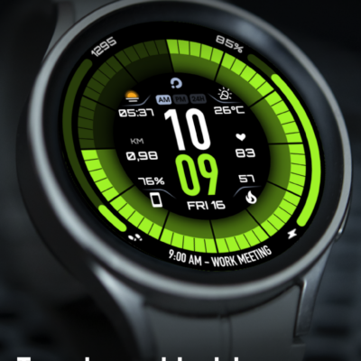PRIME 041 Hybrid Watch Face Android Screenshot 4