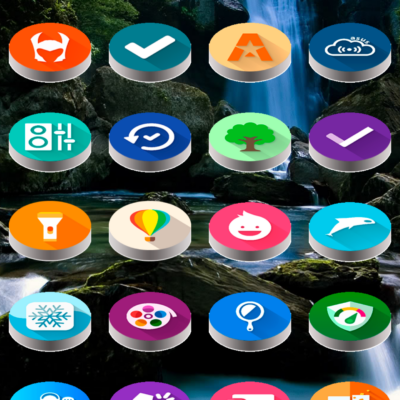 Pixel Pie 3D - Icon Pack Android Screenshot 3