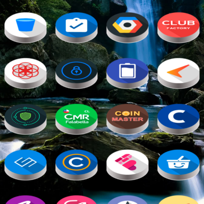 Pixel Pie 3D - Icon Pack Android Screenshot 4