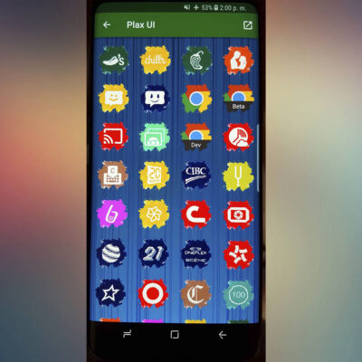 Plax - Icon Pack Android Screenshot 2
