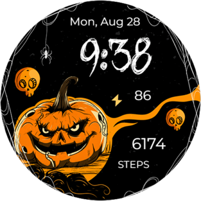 Pumpkin Web - Halloween Android Screenshot