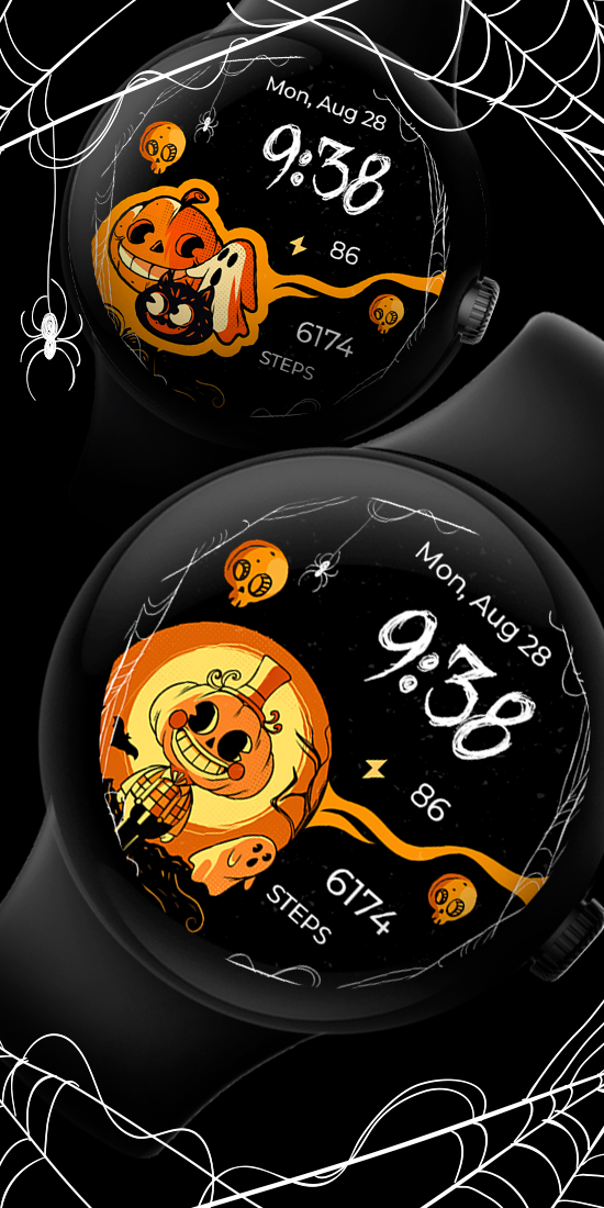 Pumpkin Web - Halloween Android Screenshot 2