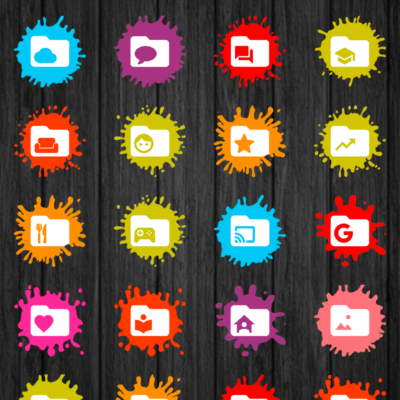 Salpicons - Icon Pack Android Screenshot 2