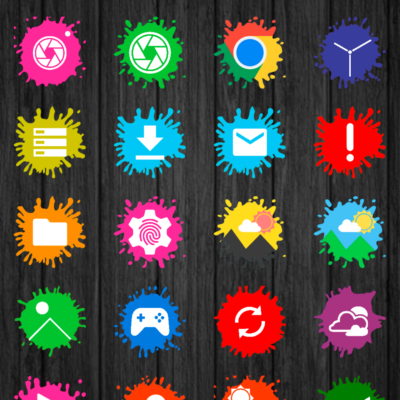 Salpicons - Icon Pack Android Screenshot 3
