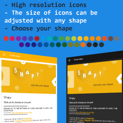 Shapy Icon Pack Android Screenshot 4