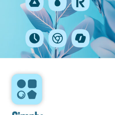 Simply Adaptive Icon Pack Android Screenshot 2