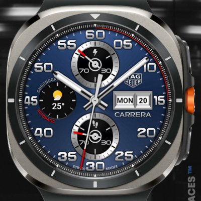 TAG HEUER CARRERA 2 Watch Face Android Screenshot 2
