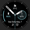 UX Analog: Watch face Android Screenshot