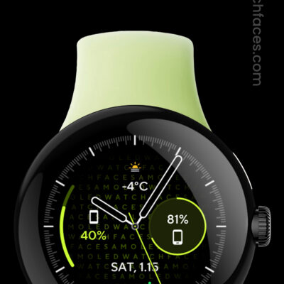 UX Analog: Watch face Android Screenshot 2