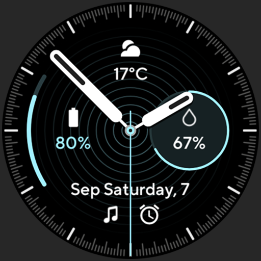 UX Analog: Watch face Android Screenshot