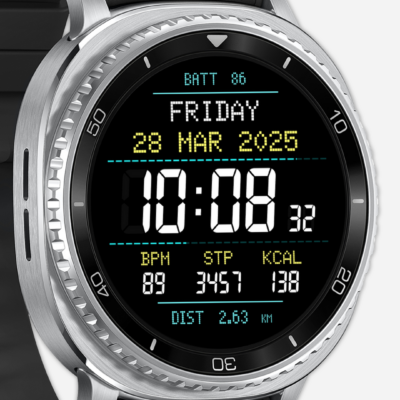 Ultra Watch Face Android Screenshot 2