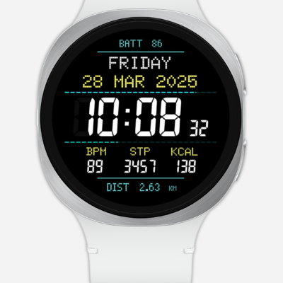 Ultra Watch Face Android Screenshot 3
