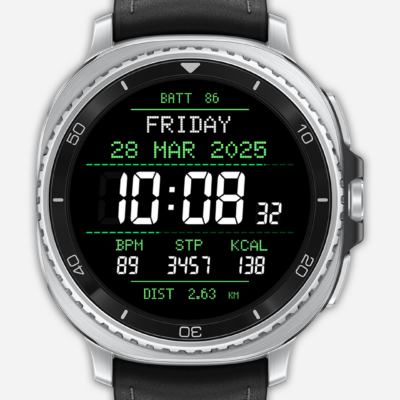Ultra Watch Face Android Screenshot 4