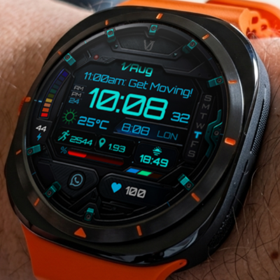 VJ ALTAY 2 Digital Watch Face Android Screenshot 2