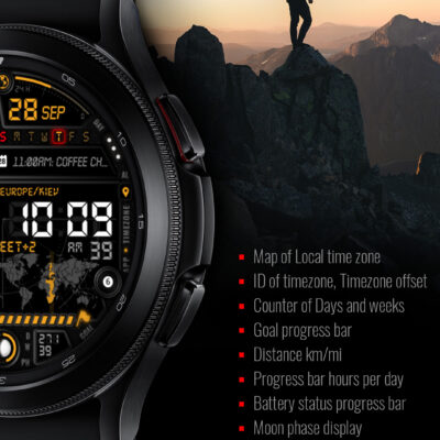 Voron ADVENTURE Watch Face Android Screenshot 3