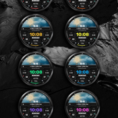 WFP 211 Weather animated watch Android Screenshot 3