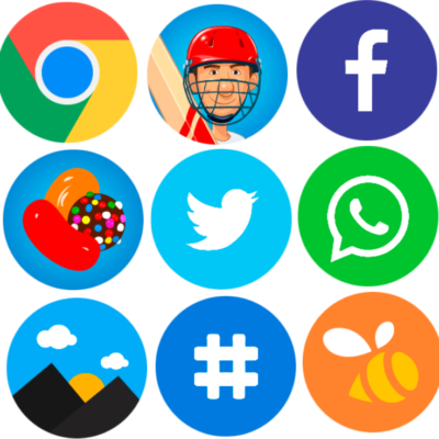 Win Circle - Icon Pack Android Screenshot 2