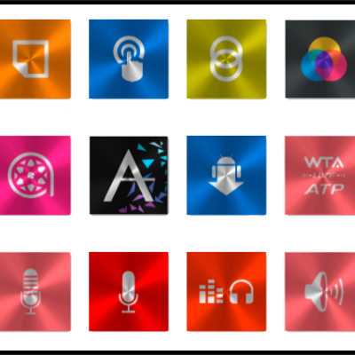 Win Metal - Icon Pack Android Screenshot 3