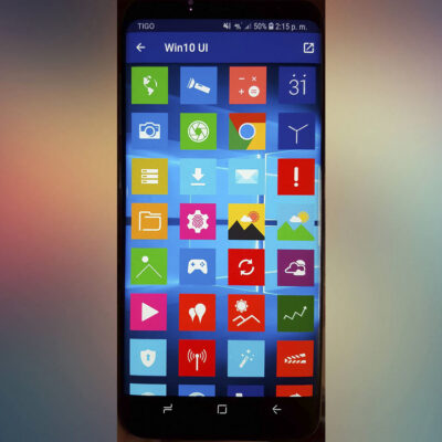 Win10 Flat - Icon Pack Android Screenshot 2