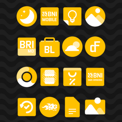 Yellow - Icon Pack Android Screenshot 2