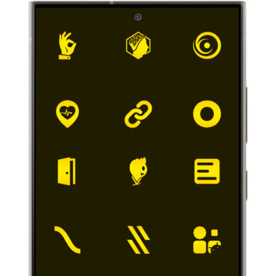 Yellow Star Icon Pack Android Screenshot 3