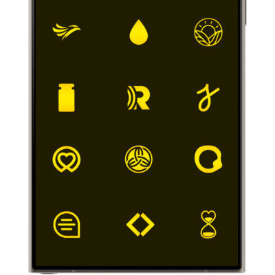 Yellow Star Icon Pack Android Screenshot 4